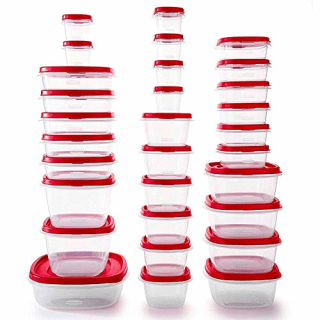 Rubbermaid 60-Piece Food Storage Containers with Lids