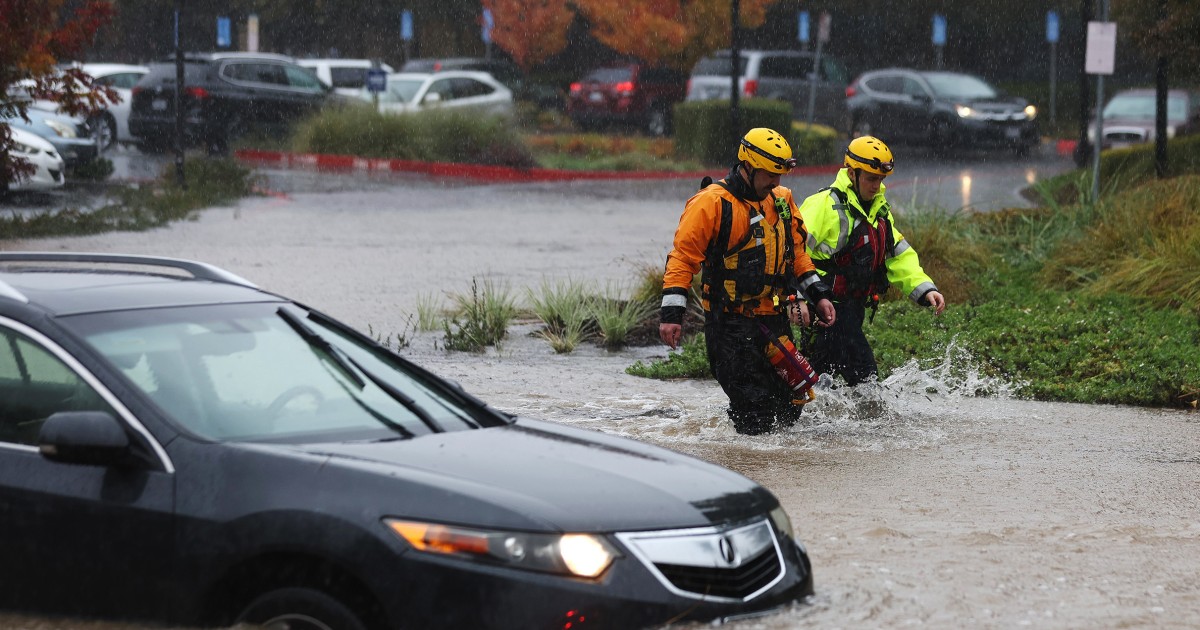 Flooding in California as more winds are set to hit battered Northwest